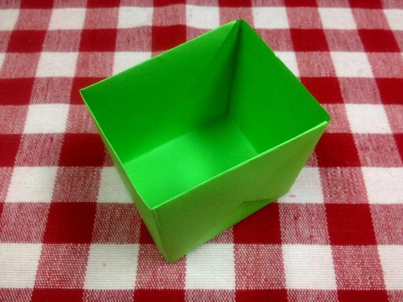 直方体の深い箱の折り方メモ ガジャのねーさんの 空をみあげて