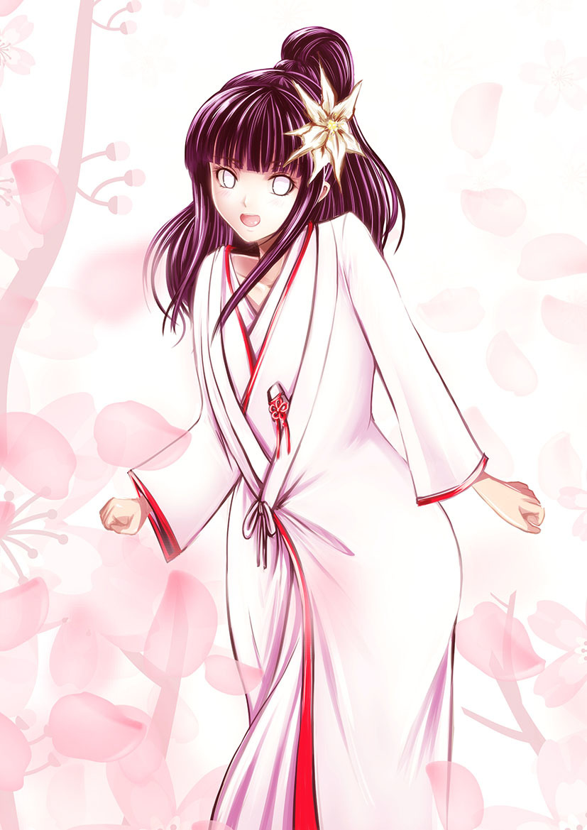 日向ヒナタ 白無垢 Naruto ナルト Wing Of Red Nsfw イラスト