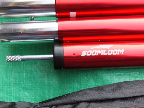 タープ用にアルミ製メインポールを追加 鉄腕アトムのrallyに夢中 タープ用にアルミ製メインポールを追加 鉄腕アトムのrallyに夢中