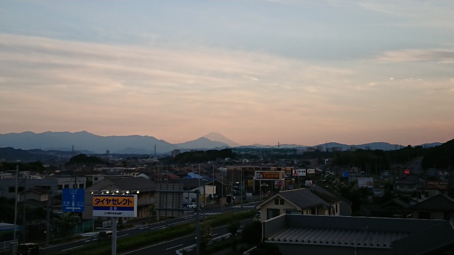 5/21 夕暮れの富士山_b0042308_18271020.jpg