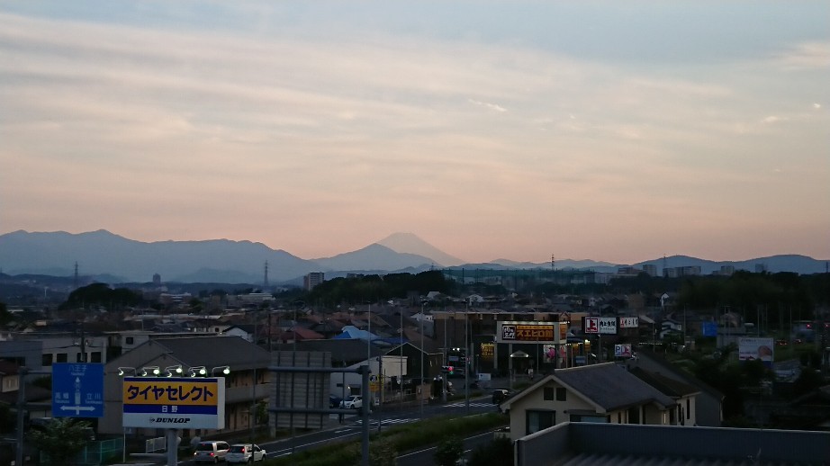 5/21 夕暮れの富士山_b0042308_18271091.jpg