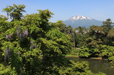 本日の岩木山とツツジ咲く弘前公園_2018.05.21_d0131668_1455531.jpg