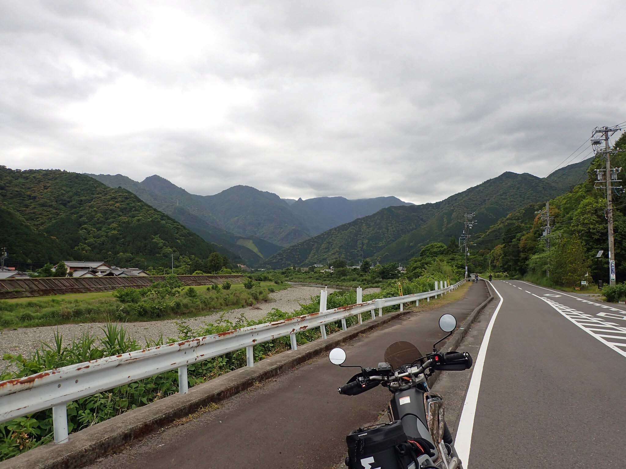 XT250 セロー 13 東紀州 2/2 千尋峠 水呑峠 大杉谷登山道 : 小生