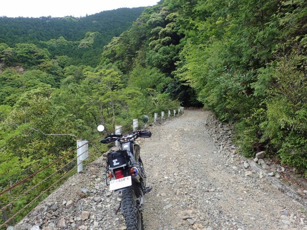 XT250 セロー 13 東紀州 2/2 千尋峠 水呑峠 大杉谷登山道 : 小生