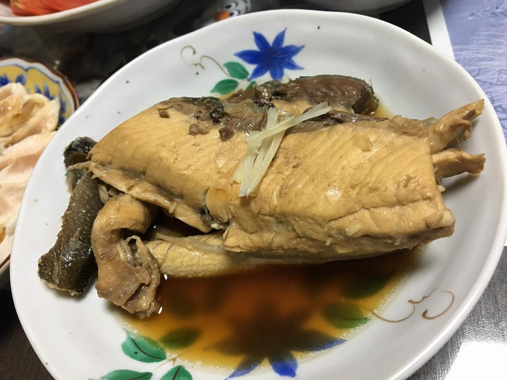 1805本日の晩酌の肴はヒラマサのあら煮 やさぐれ日記