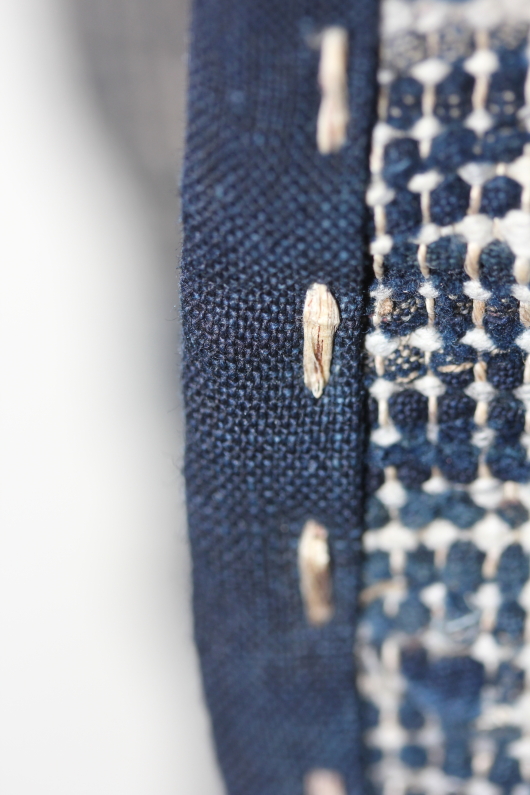 古手　クタクタのピンク裂織帯　sakiori　japanvintage 　襤褸 古手 クタクタのピンク裂織帯 sakiori japanvintage 襤褸 古手