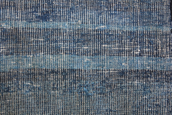 古布　木綿　裂き織　紙縒り　野良着　Japanese Antique Textile Sakiori Koyori-paper Noragi_c0325097_14562213.jpg