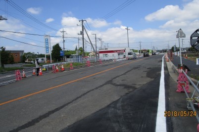県道春日部久喜線クランク部分が直線開通 h30年5月24日 木 石川ただよし の 埼玉県 久喜市ちょっとニュースと日記 県道春日部久喜線クランク部分が直線開通 h30年5月24日 木 石川ただよし の 埼玉県 久喜市ちょっとニュースと日記