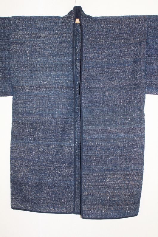 378.木綿裂織ジャケット 和布 古布 ハンドメイド 創作工房よしみつ 和布 ハンドメイド 378.木綿裂織ジャケット 創作工房よしみつ 古布