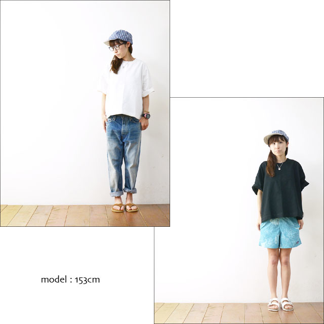 CAMBER [キャンバー] MW CREW TEE SHORT [301CW-55] 半袖Tシャツ ワイド オーバー クルーネック 無地 ドロップショルダー LADY\'S _f0051306_12241509.jpg