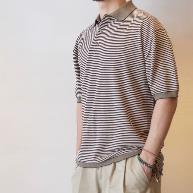 PHIGVEL MAKER＆CO 鹿の子ニットポロ PHIGVEL - KNIT POLO SHIRT : HUMAN and THINGS.BLOG