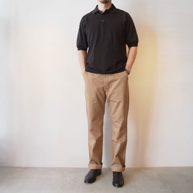 PHIGVEL MAKER＆CO 鹿の子ニットポロ PHIGVEL - KNIT POLO SHIRT : HUMAN and THINGS.BLOG