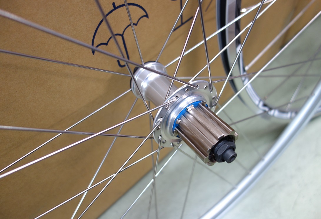 風路駆ション391 カンパニョーロ KHAMSINシルバーホイール