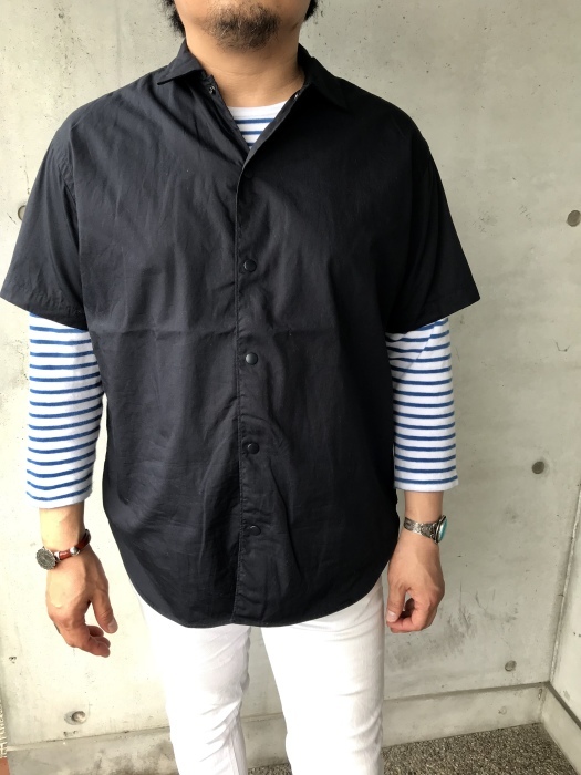 Sanca ・・・ W FACE BLACK TWILL SHIRTS!(^^♪!_d0152280_20555979.jpeg
