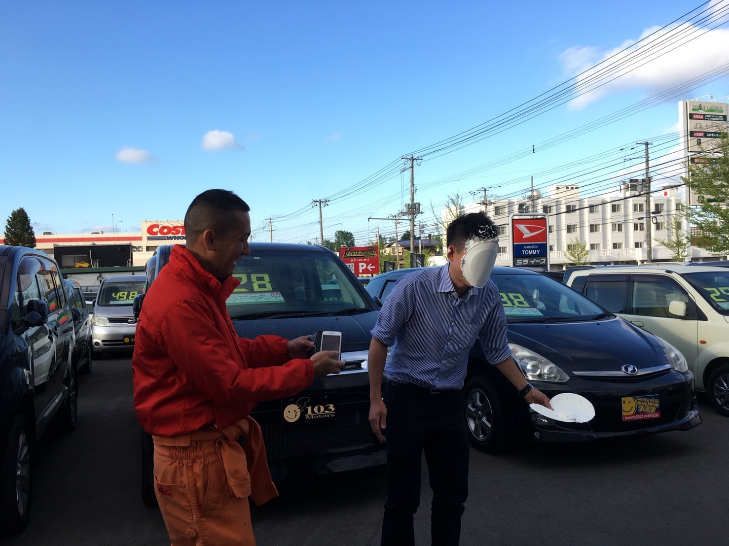 5月26日(土)トミー本店ブログ☆マサテン&グッチーブログ♪アウトレット熊谷店長誕生祭!ランクル買取☆どんな車も買取!_b0127002_20232659.jpg