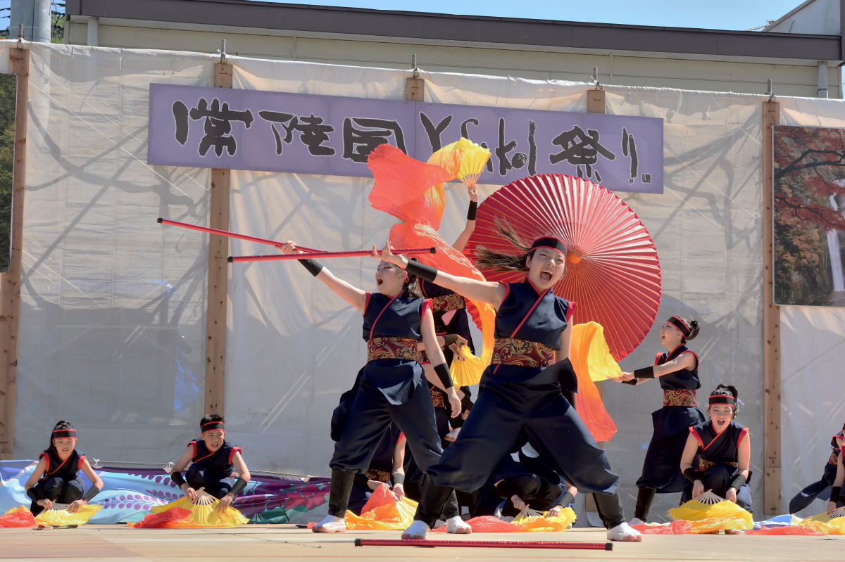 2018回常陸国YOSAKOI祭り　「神谷＊花華」さん　福島県いわき市_c0276323_16271540.jpg