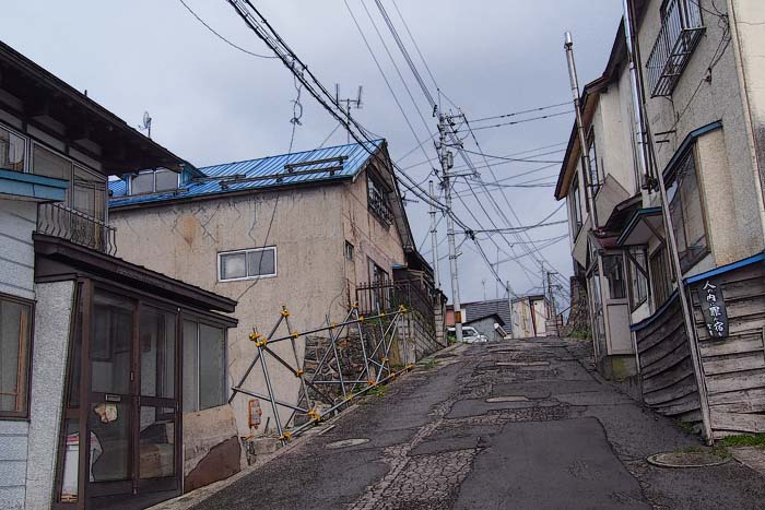 相生町 小樽スケッチ