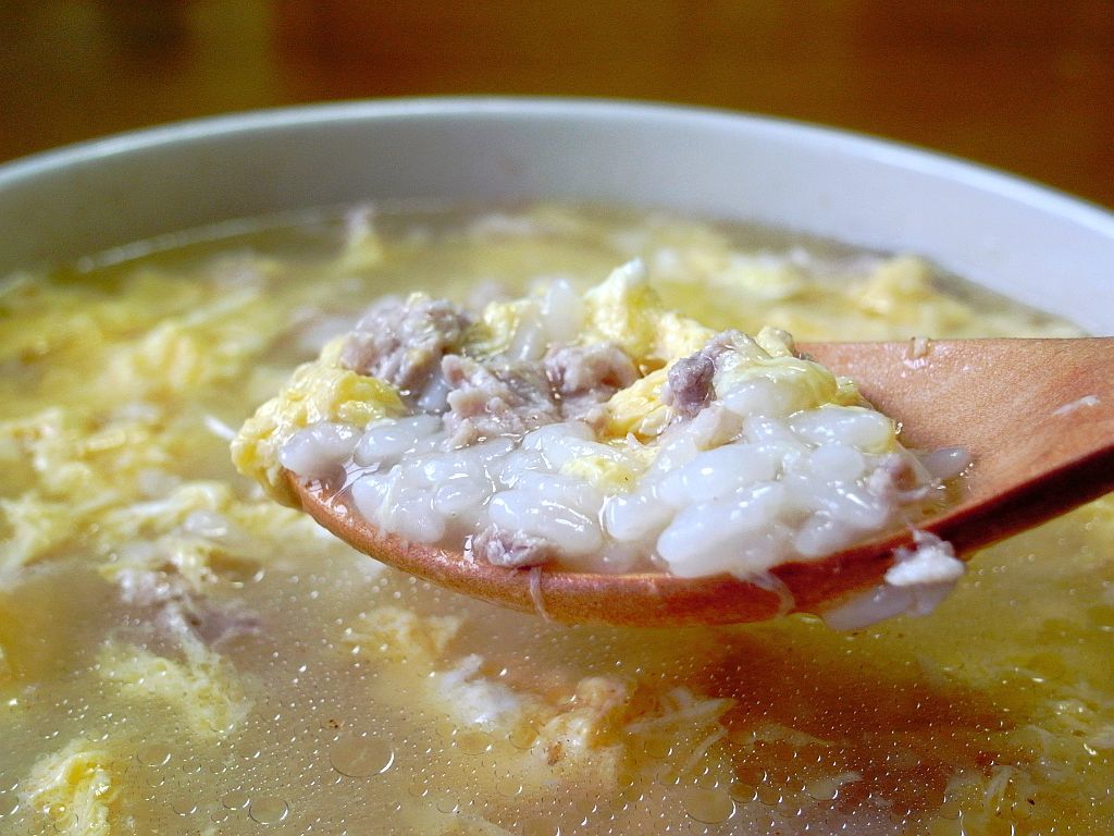 卵スープでクッパな朝餉 ぶん屋の抽斗