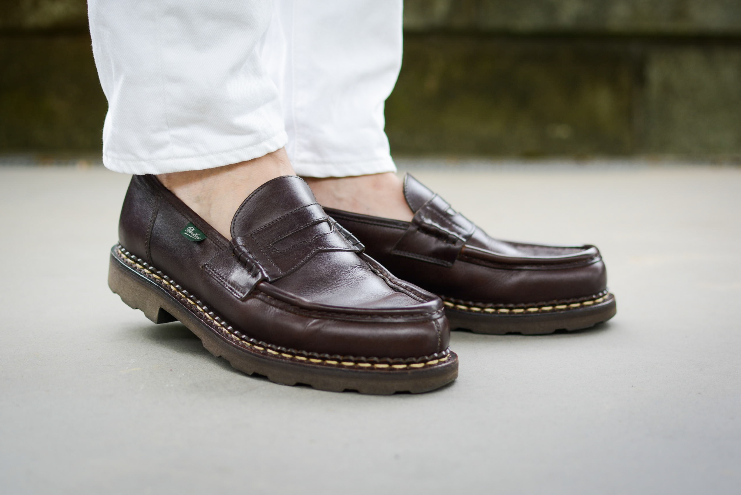 PARABOOT REIMS UK6.５パラブーツ ランス ローファー CAFE