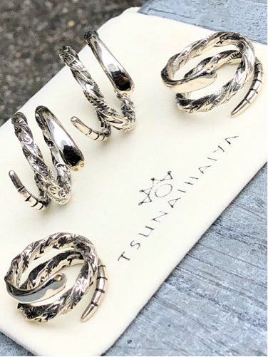 アクセサリー TSUNAIHAIYA Snake Ring TSUNAIHAIYA（ツナイハイヤ）の「TSUNAIHAIYA/ツナイハイヤ