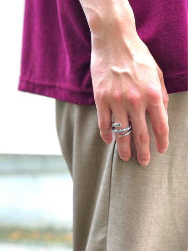 アクセサリー TSUNAIHAIYA Snake Ring ツナイハイヤ TSUNAIHAIYA |Snake Ring |アクセサリー通販