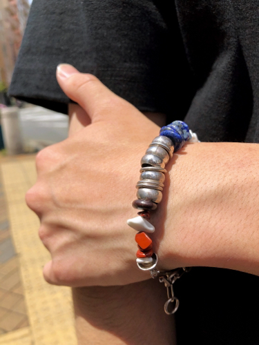  【TSUNAIHAIYA】\"Colorfield Beads Bracelet Ⅱ\"_d0227059_17210683.jpg