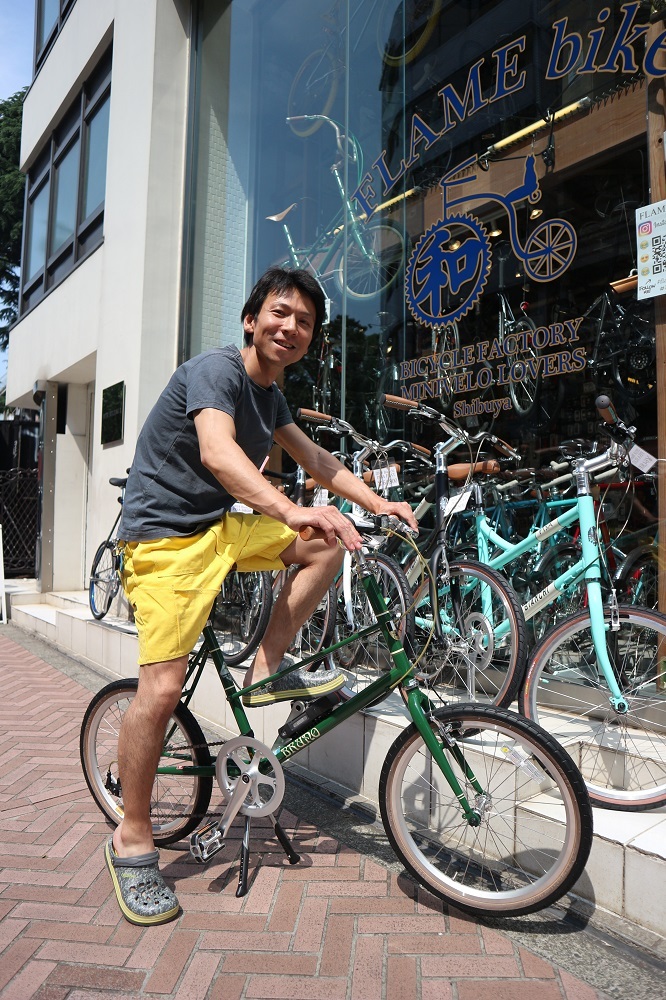 5月27日　渋谷　原宿　の自転車屋　FLAME bike前です_e0188759_19210487.jpg