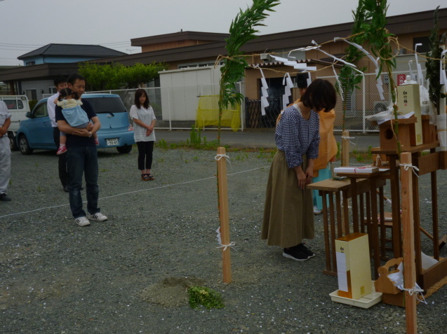 高崎市にて地鎮祭_f0194095_12393316.jpg