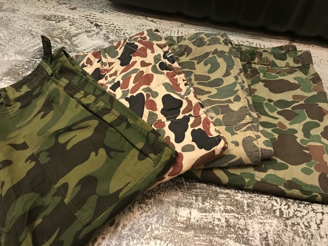 ローカルメイドの味わい深い迷彩パンツ！！ : magnets vintage