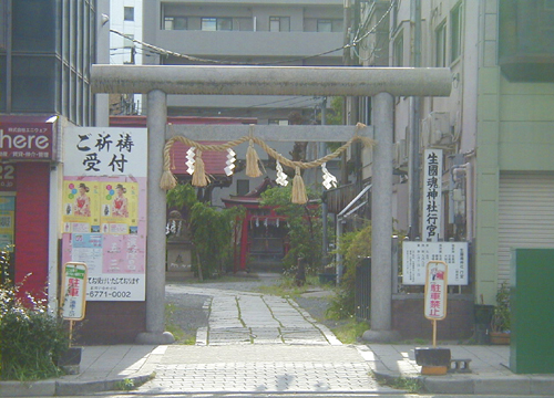 ●神社の造形―生國魂神社、その1_d0053294_00091217.jpg