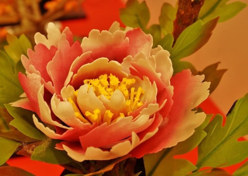 和風工芸菓子にみる匠の力量 ①花編　～牡丹と藤と蓮～_b0063958_17223103.jpg