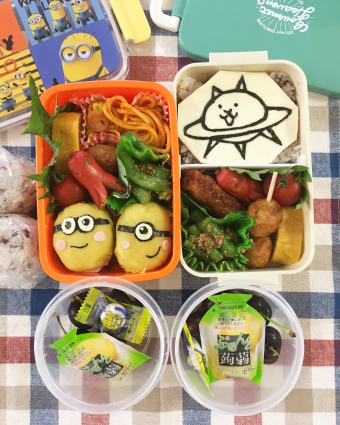 ミニオンキャラチョコとキャラ弁 Happy Field ミニオンキャラチョコとキャラ弁 Happy Field