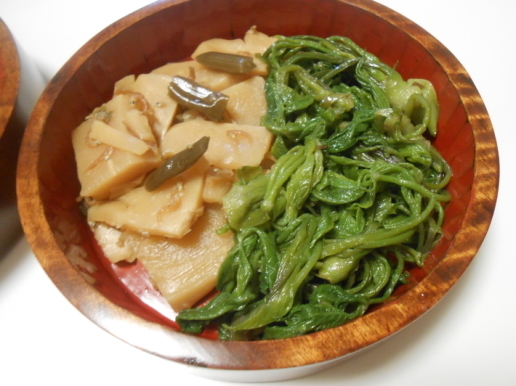 山菜の女王 コシアブラ に凝ってます のび丸亭の 奥様ごはんですよ 日本ワインと日々の料理