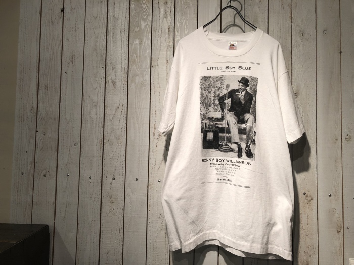 SUNNY BOY WILLIAMSON'' Photo T-Shirt : Used&VintageClothing ''LITTER''