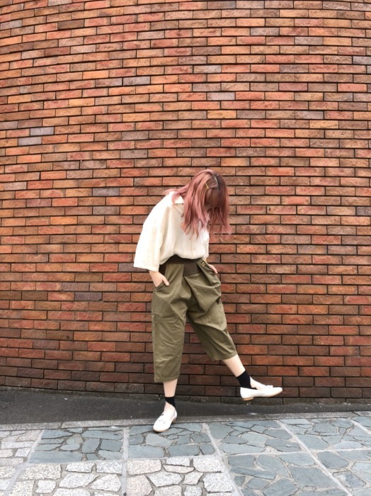 キャピタル　Wrap pants オリーブ  ラップパンツ　サイズS OXシモキタラップパンツ : SAPPORO STAFF BLOG