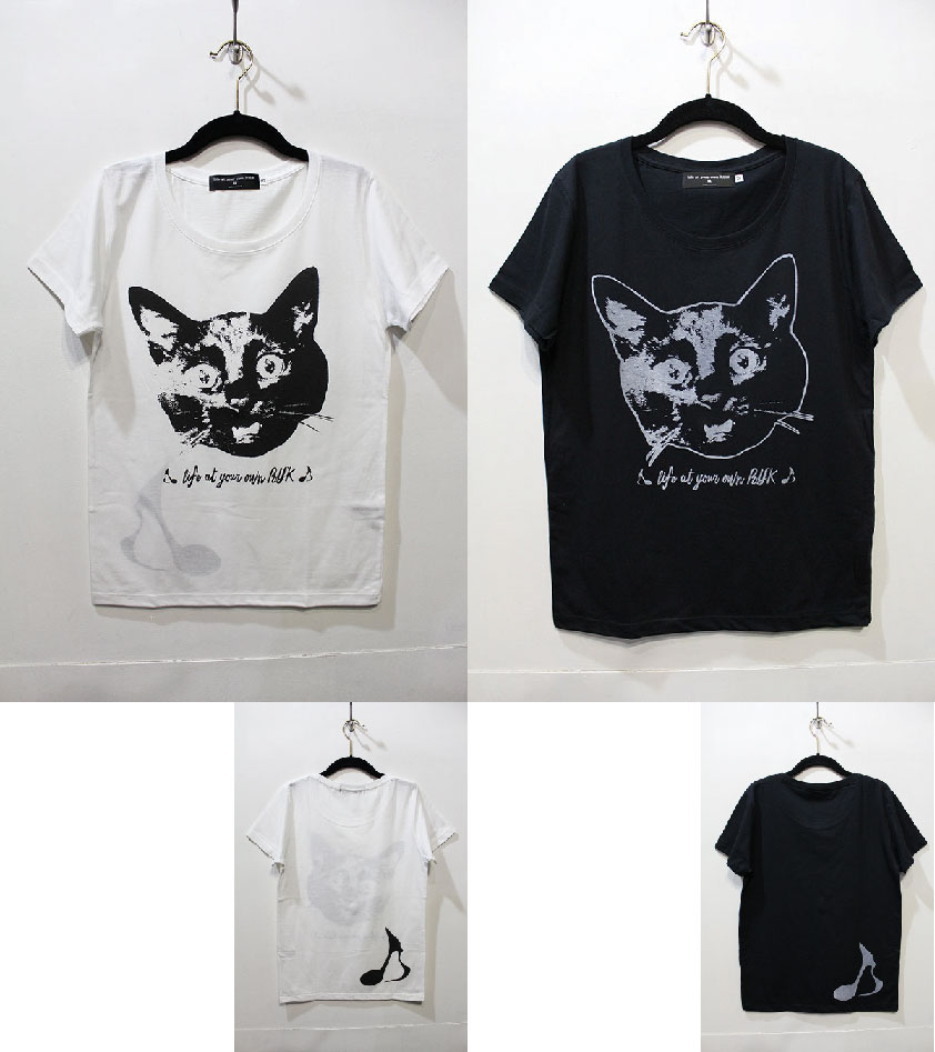 黒猫シリーズ! T-shirt & TUNIC 入荷 ฅ^•ﻌ•^ฅ_e0293755_1613216.jpg