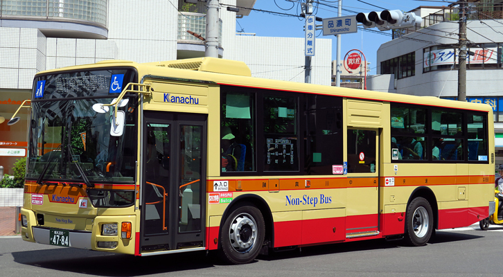 神奈川中央交通 2pg Mp38fk 研究所第二車庫