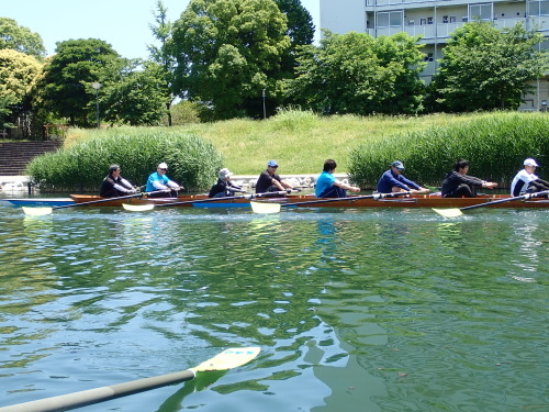 隅田ローイングクラブボート教室日（６月３日）_a0297040_23283497.jpg