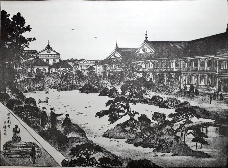 【御霊信仰】神田明神と将門の首塚、関東大震災今昔(首塚大改修、胴塚地震、酒井上屋敷門等、庭園写真、明治までの諸図、神田明神・将門神社古写真)【消えた怪異】_b0116271_23101841.jpg