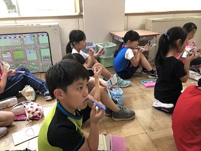 ライオン 歯みがき大会 4年_d0382316_17324217.jpg