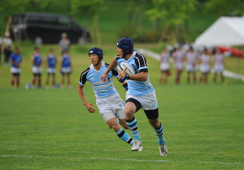 アシックスカップ北海道予選2日目・写真 : 旭川龍谷高校 ラグビー