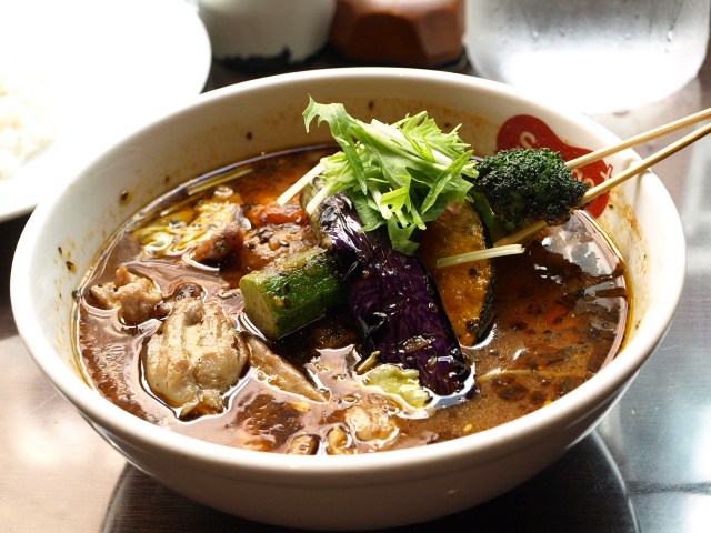 札幌 スープカレー すあげプラス その8 (道産せせりカレー ゆず胡椒風味)_d0153062_20543095.jpg