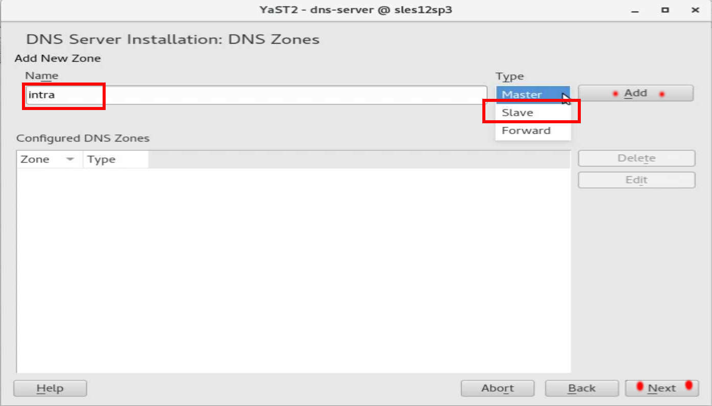 速攻 1分で DNS on SUSE12 by YaST(YaST で DNS のインストール)_a0056607_14504214.jpg