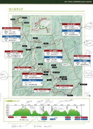 OSJ奥久慈トレイルレースに50kに挑戦！