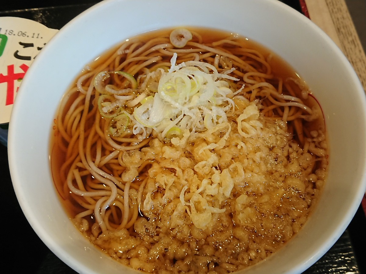 6/5夜勤明け 生蕎麦いろり庵きらく豊田店 朝食セット(そば)¥420_b0042308_16260234.jpg