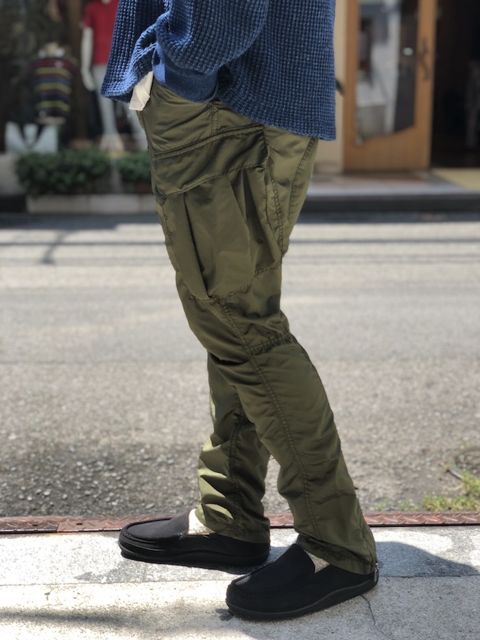 ◆ nonnative / Trooper Trousers Relax Fit Poly Ripstop DICROS dew Overdyed_d0177272_15152577.jpg