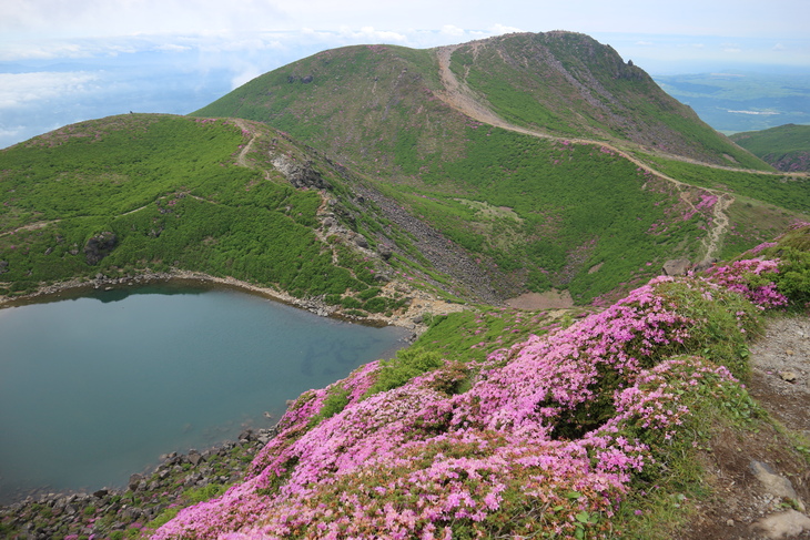 くじゅう連山（久住山＆天狗ヶ城＆中岳＆稲星山）のミヤマキリシマに感激！_e0272335_99185.jpg