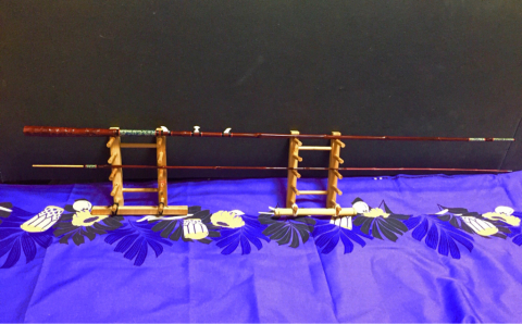 2018年の和竿作り⑯ ハゼ釣り用中通し竿Ⅴ 「横十」完成