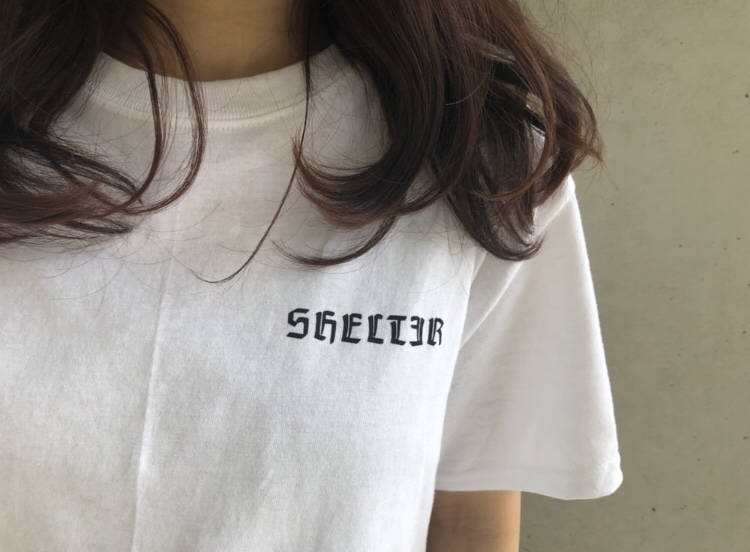 SHELTER オリジナルTシャツ_e0177207_13051320.jpg