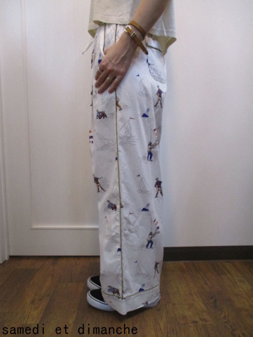 トゥデイフル TODAYFUL Piping Marina Pants　★_e0076692_17471730.jpg